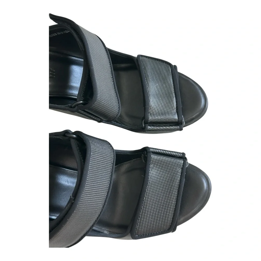 A7EIJE Women's Judson Dress Sandal Gray Black Size 7 - Picture 6 of 12